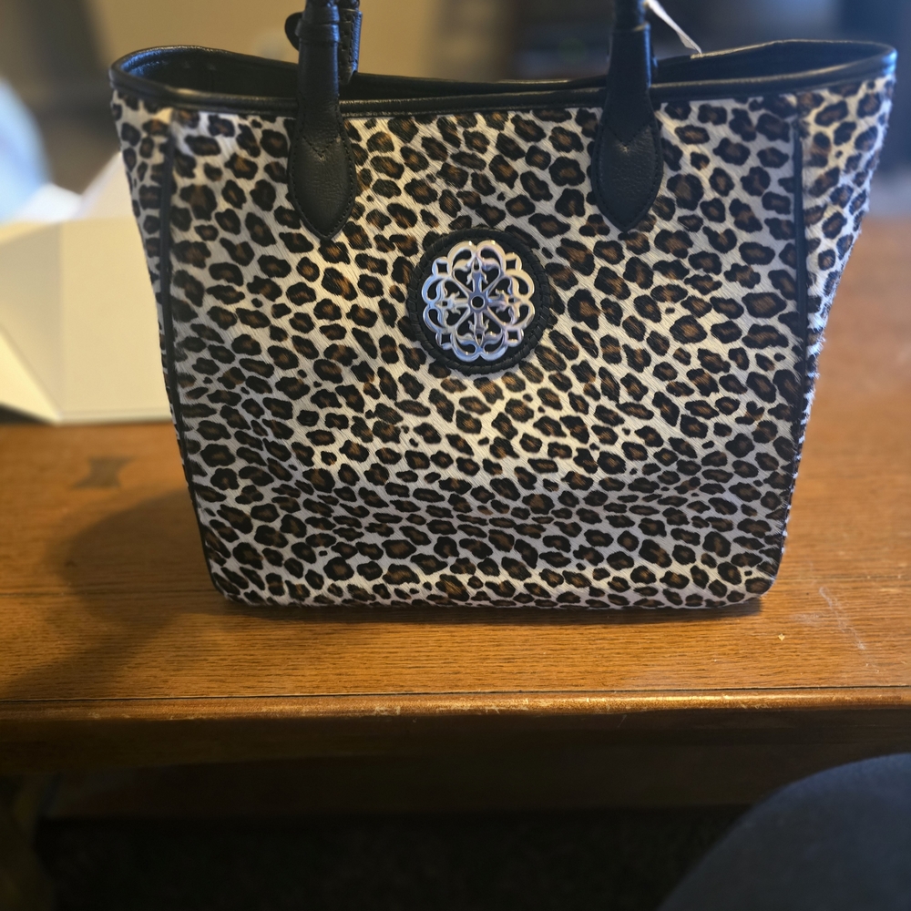 Brighton Ferrara Seraphine Hair On Tote 2019 Limited Edition